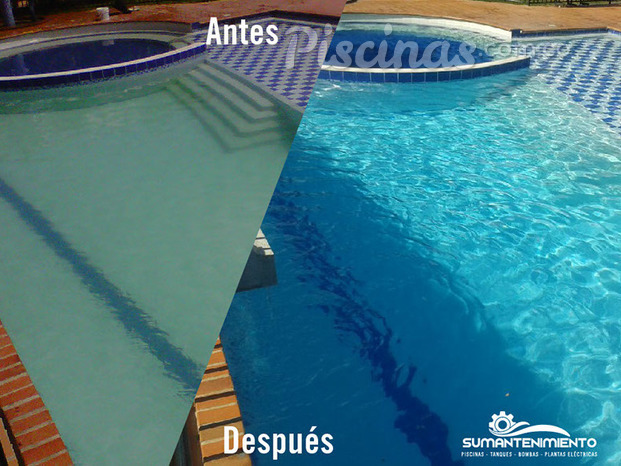 Recuperación de agua de piscina 