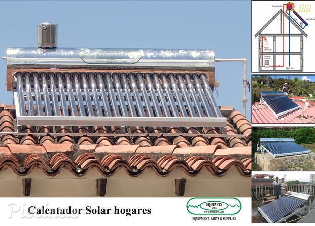 Calentador solar hogares