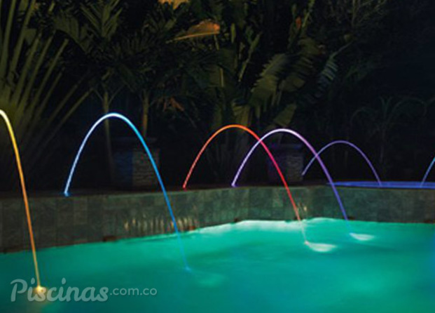 Iluminación para su piscina